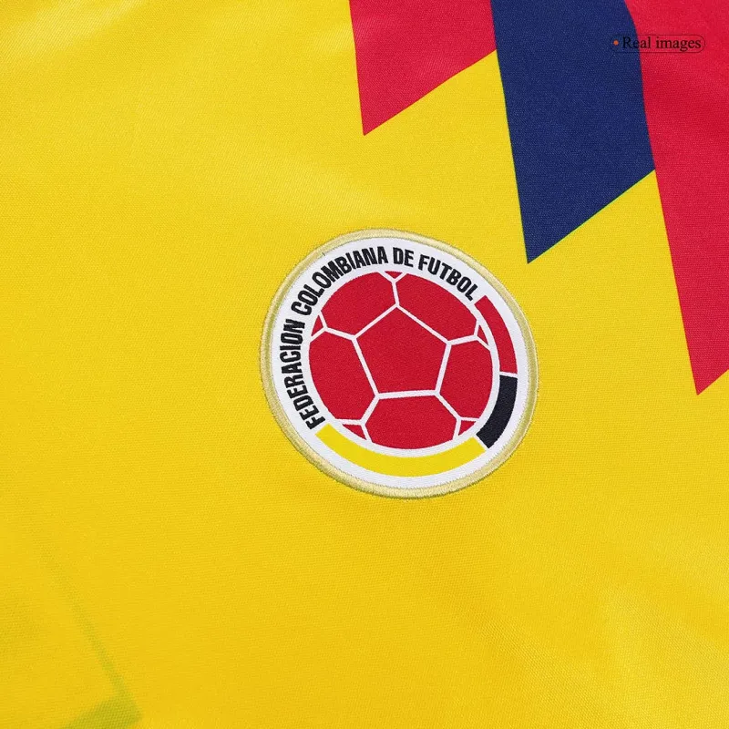 Vintage Voetbal Jersey Retro Colombia Home 1990