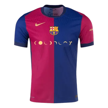 Barcelona Thuis Authentiek Voetbalshirt 2024/25 COLDPLAY