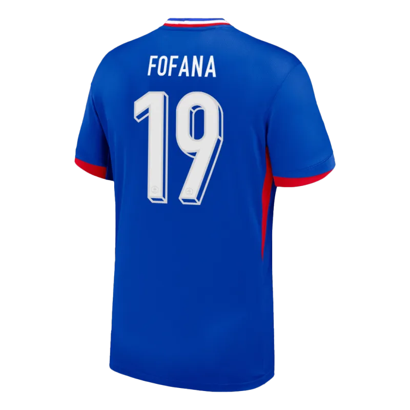 FOFANA #19 France Home Soccer Jersey 2024
