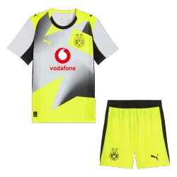 Borussia Dortmund Away Jerseys Kit 2025/26 - product photo US25.99 - Borussia Dortmund Away Jerseys Kit 2025/26
