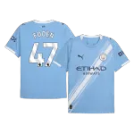 FODEN #47 Manchester City thuisshirt 2025/26 FODEN #47 Manchester City thuisvoetbalshirt 2025/26