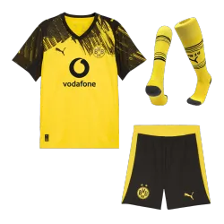 Borussia Dortmund Home Jerseys Full Kit 2025/26 - product photo US29.99 - Borussia Dortmund Home Jerseys Full Kit 2025/26