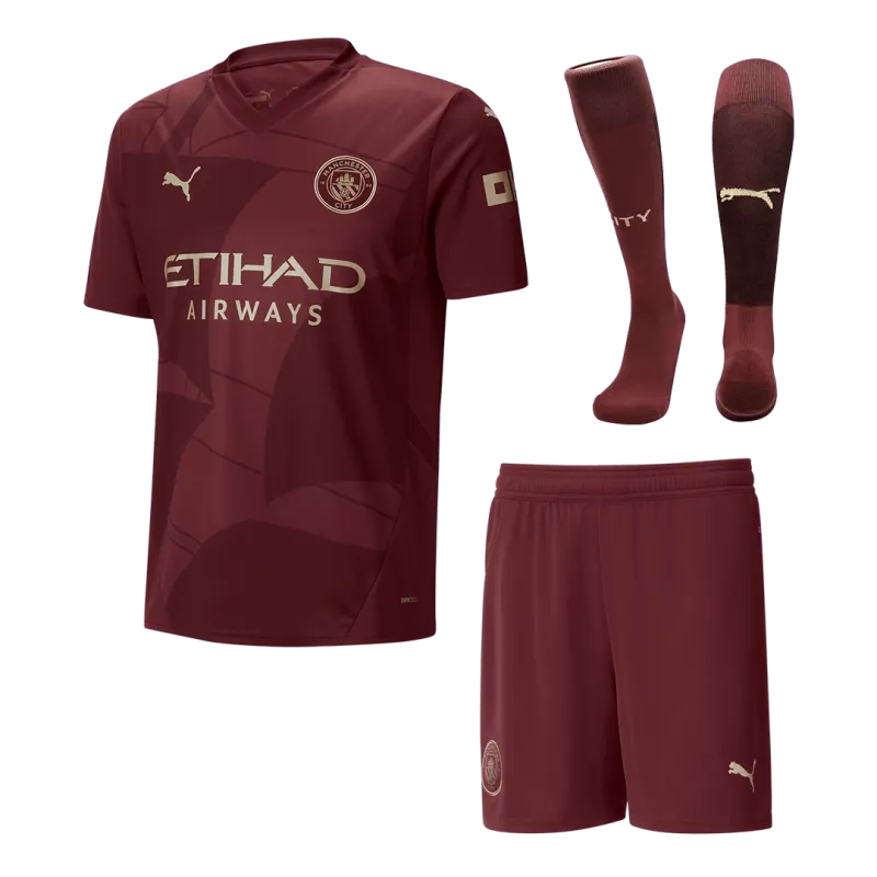 Manchester City Third Away Jerseys Full Kit