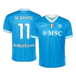 DE BRUYNE #11 Napoli Home Men's Soccer Jersey 2025/26