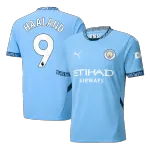HAALAND #9 Camisola de futebol do Manchester City (jogo em casa) 2024/25 HAALAND #9 Manchester City Home Soccer Jersey 2024/25