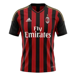 Retro Soccer Jersey AC Milan Home 2013/14 - product photo US20.99 - Retro Soccer Jersey AC Milan Home 2013/14
