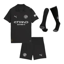 Manchester City Auswärts Kinder Fußball Trikots Full Kit 2025/26 - Produktfoto US19.99 - Manchester City Auswärts Kinder Fußball Trikots Full Kit 2025/26