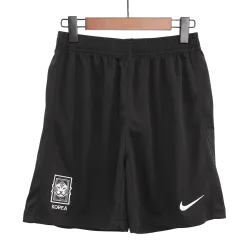 South Korea Away Soccer Men's Shorts 2024 front view with team crest.