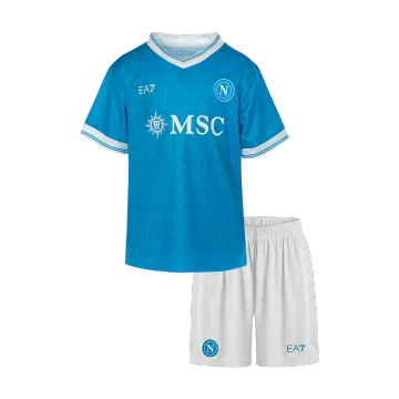 Napoli Home Kids Soccer Jerseys Kit 2025/26