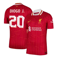 DIOGO J. #20 Liverpool Home Premium Soccer Jersey 2024/25 UCL - product photo DIOGO J. #20 Liverpool Home Premium Soccer Jersey 2024/25 UCL product image