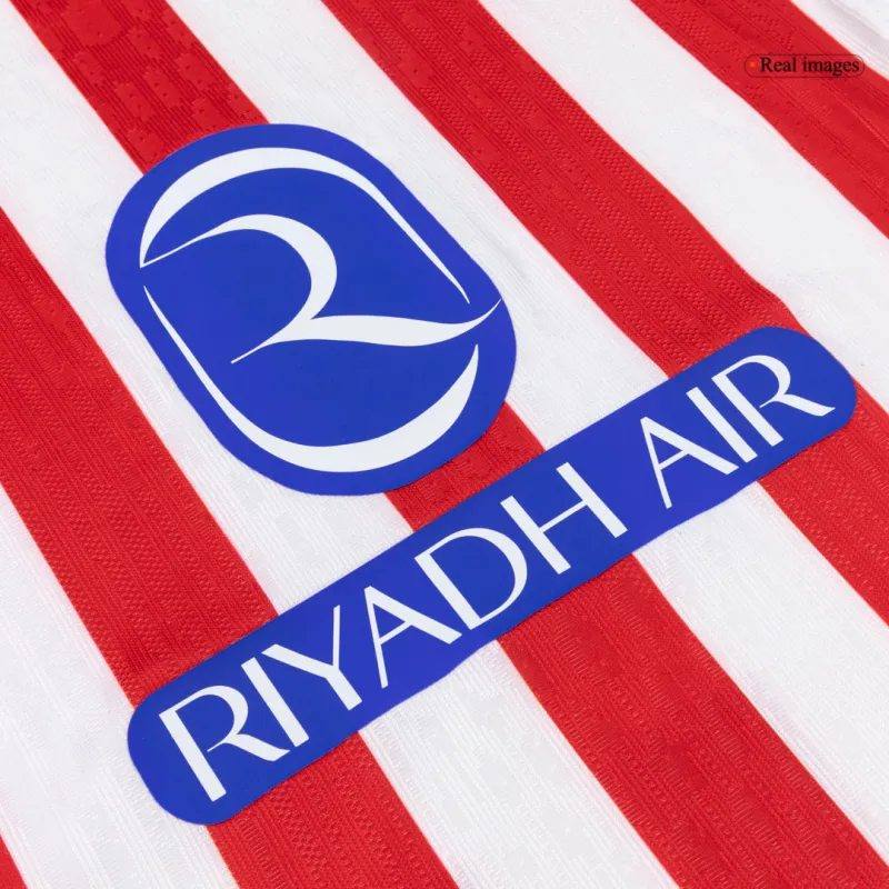 Atletico Madrid Home Authentic Soccer Jersey 2025/26