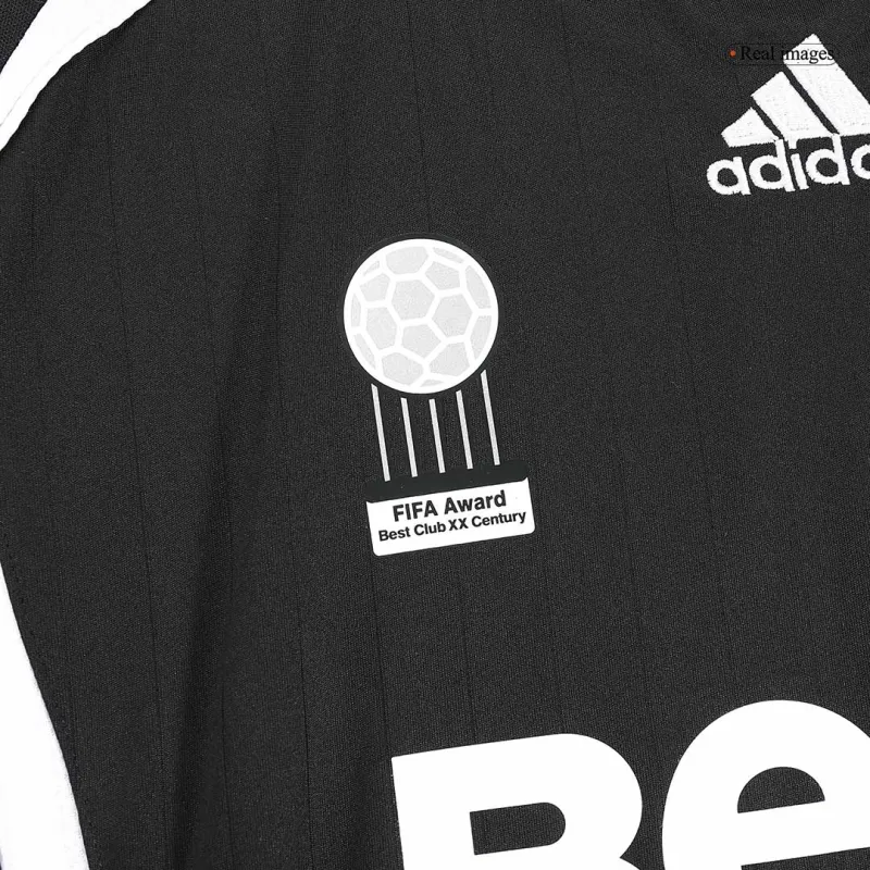 Vintage Soccer Jersey Retro Real Madrid Away Long Sleeve 2006/07