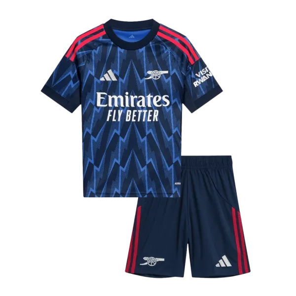 25/26 Arsenal Away Kids Kit - A-Grade Quality Detail View