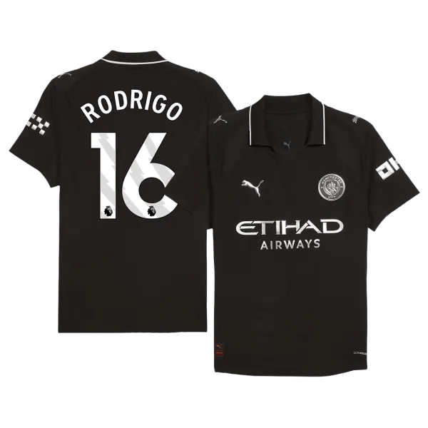 25/26 RODRIGO #16 Manchester City player version kit - A-Grade Quality Detail View