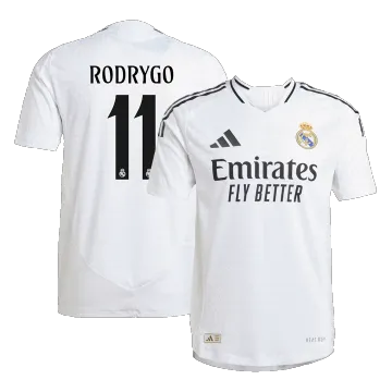 RODRYGO #11 Real Madrid Home Authentic Soccer Jersey 2024/25