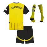 Borussia Dortmund thuistenue voor kinderen, complete set 2024/25