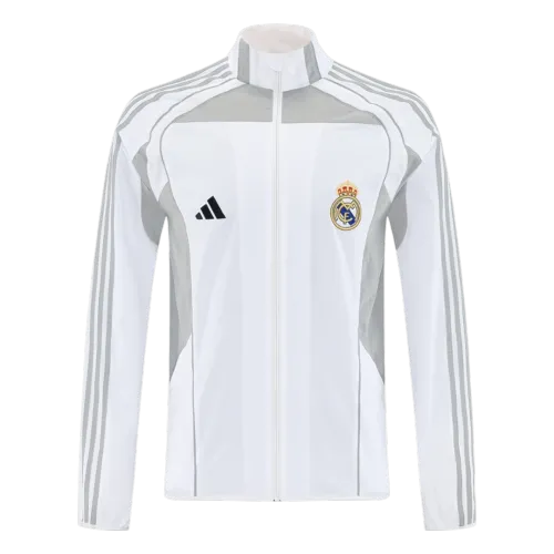 Real Madrid windjack 2025/26 wit