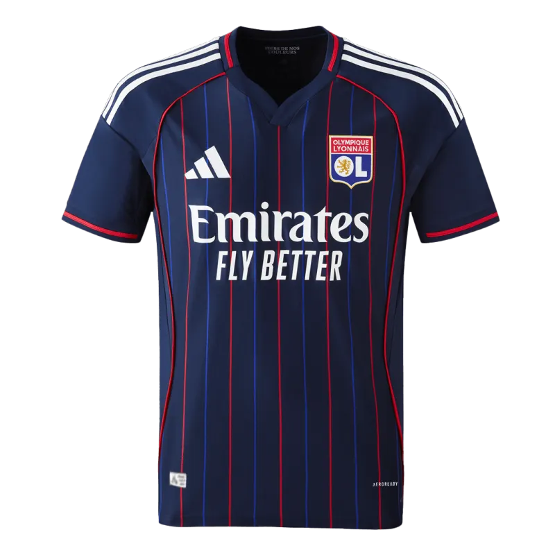 Olympique Lyonnais Away Premium Soccer Jersey 2025/26