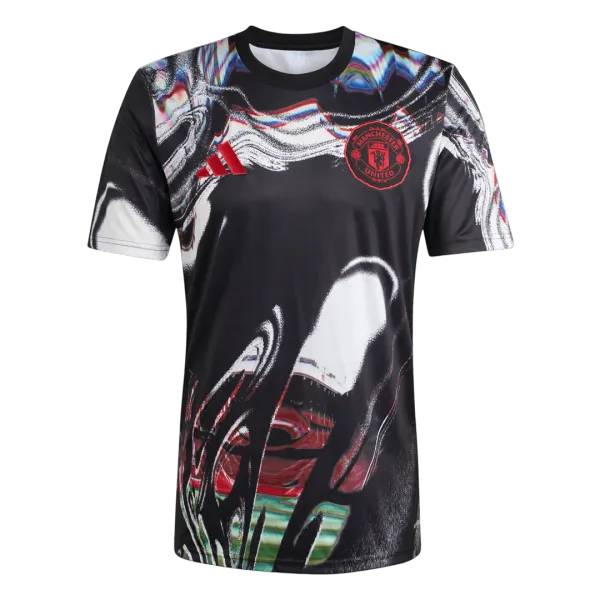 Manchester United Pre-Match 25/26 jersey premium - A-Grade Quality Detail View