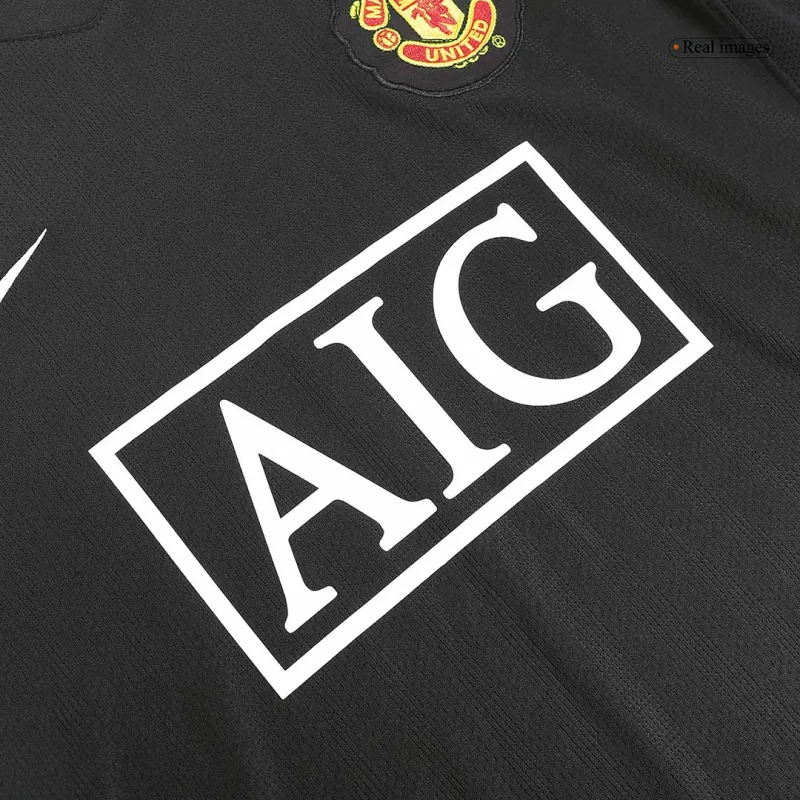 Vintage Soccer Jersey Retro RONALDO #7 Manchester United Away Long Sleeve 2007
