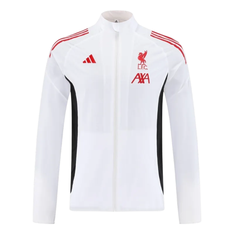 Liverpool windjack 2025/26 wit