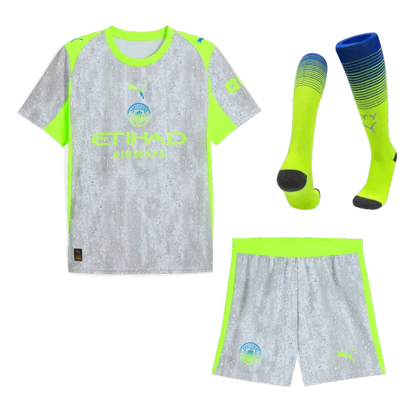 Manchester City 25/26 third kit - A-Grade Quality Detail View