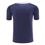 Frankreich Pre-Match Fußball Trikot EURO 2024 Navy