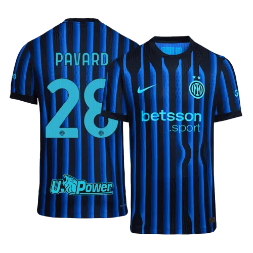 PAVARD #28 Camisola de futebol Premium do Inter de Milão (jogo em casa) 2025/26