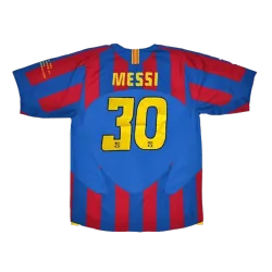 Vintage Soccer Jersey Retro MESSI #30 Barcelona Home 2005/06 UCL Final product image