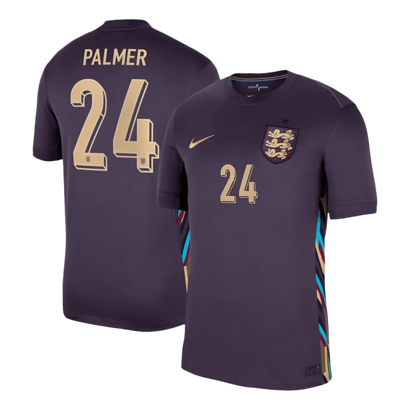 PALMER #24 England Auswärts Fußball Trikot EURO 2024