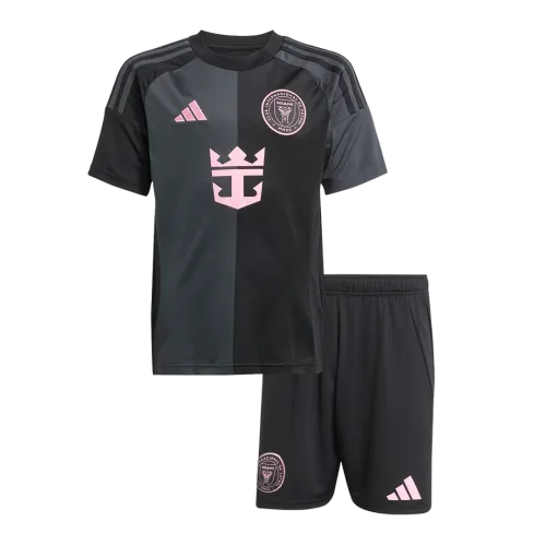 Kid's Inter Miami CF Away Soccer Jersey Kit(Jersey+Shorts) 2025