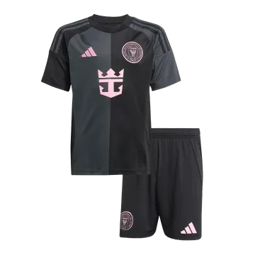 Kid's Inter Miami CF Away Soccer Jersey Kit(Jersey+Shorts) 2025
