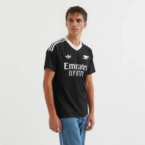 Arsenal Derde Weg Doelman Voetbal Jersey 2024/25 Zwart