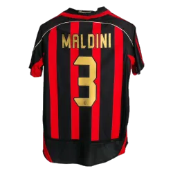 Vintage Soccer Jersey Retro MALDINI #3 AC Milan Home 2006 - product photo Vintage Soccer Jersey Retro MALDINI #3 AC Milan Home 2006 product image
