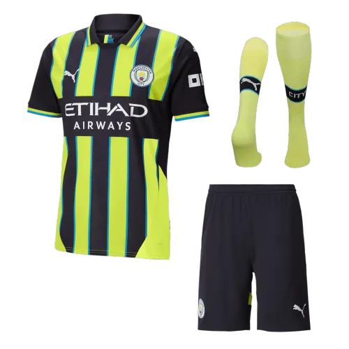 Manchester City Away Jerseys Full Kit 2024/25