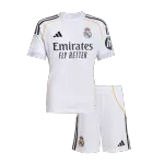 Real Madrid Home Kids Voetbalshirtset 2025/26 Real Madrid thuisvoetbalshirts voor kinderen, tenue 2025/26