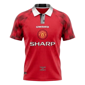 Retro Soccer Jersey Manchester United Home 1996/97