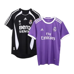 Vintage Jersey Real Madrid Away 2006/07 & Vintage Jersey Real Madrid Away 2016/17 - product photo Vintage Jersey Real Madrid Away 2006/07 & Vintage Jersey Real Madrid Away 2016/17 product image