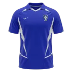 Retro voetbalshirt Brazilië uitwedstrijd WK 2002