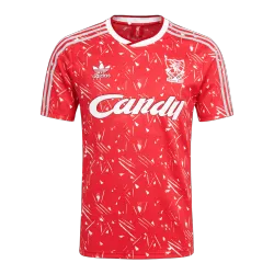 US20.99 - Retro Soccer Jersey Liverpool Home 1989/91