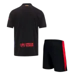 Barcelona Away Jerseys Kit 2024/25 Spotify Logo Without Text