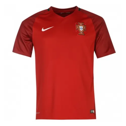 Maglietta da calcio vintage Retro Portugal Home 2016