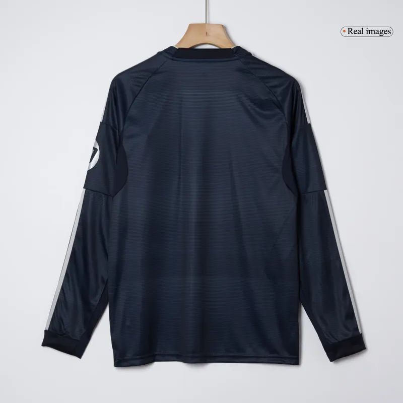 Maglietta da calcio a manica lunga Real Madrid Away 2025/26