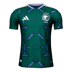 Saudi Arabia Home Player Version Jersey World Cup 2026 - product photo Saudi Arabia Home Player Version World Cup 2026 jersey, full front view with national crest.