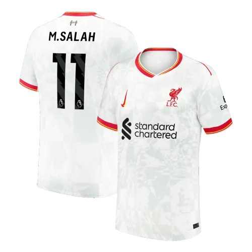 M.SALAH #11 Liverpool Third Away Men's Soccer Jersey 2024/25