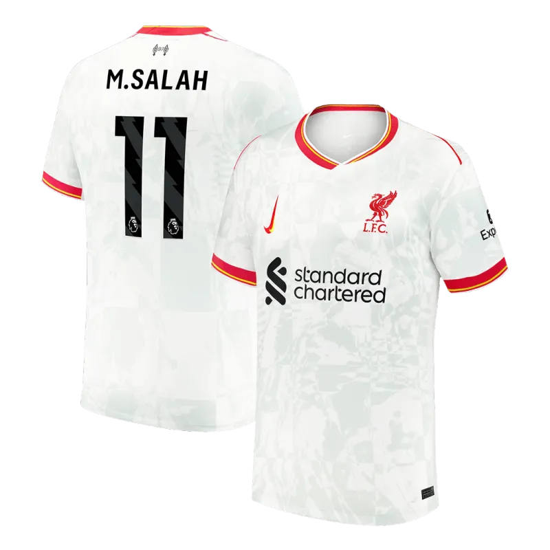 M.SALAH #11 Liverpool Third Away Soccer Jersey 2024/25