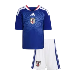 Maglie da calcio per bambini della Nazionale giapponese per i Mondiali 2026 - foto del prodotto US16.99 - Japan Home World Cup Kids Soccer Jerseys Kit 2026