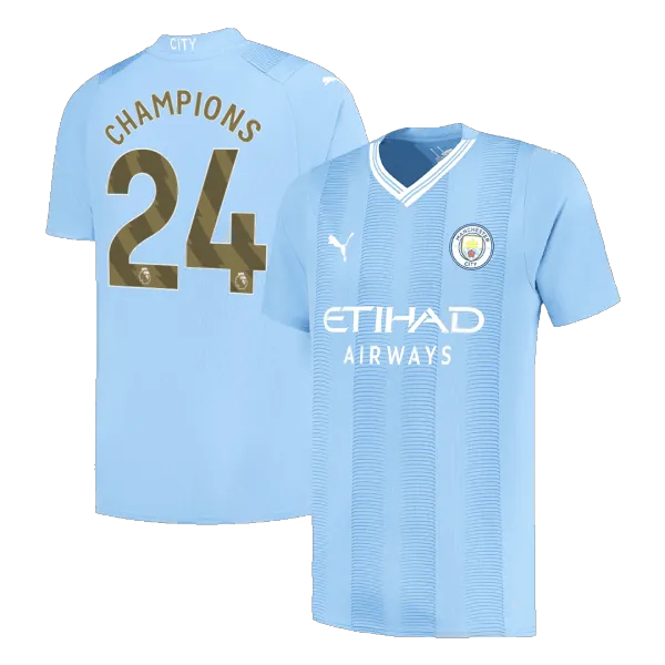 23/24 #24 Manchester City jersey - A-Grade Quality Detail View