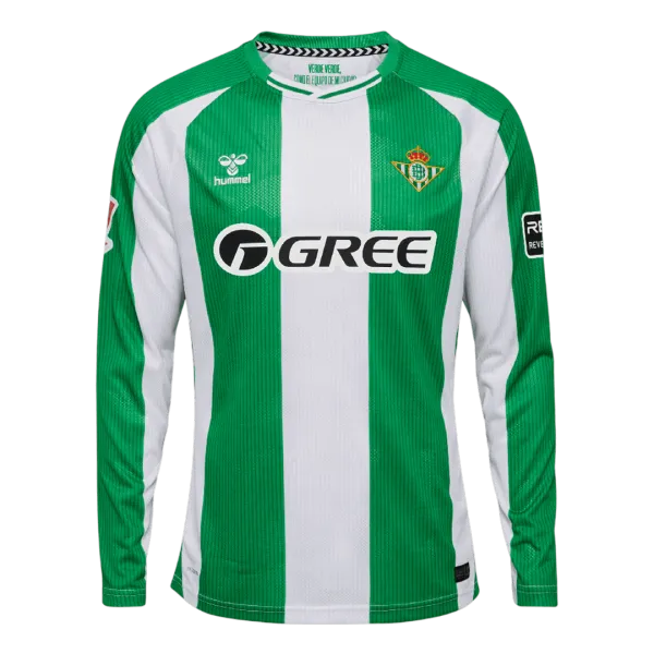 Real Betis 25/26 home long sleeve jersey - A-Grade Quality Detail View