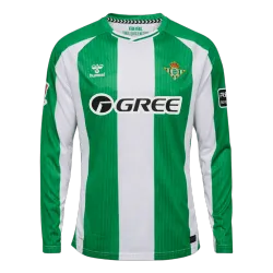 Real Betis Home Long Sleeve Jersey 2025/26 - product photo US17.99 - Real Betis Home Long Sleeve Jersey 2025/26
